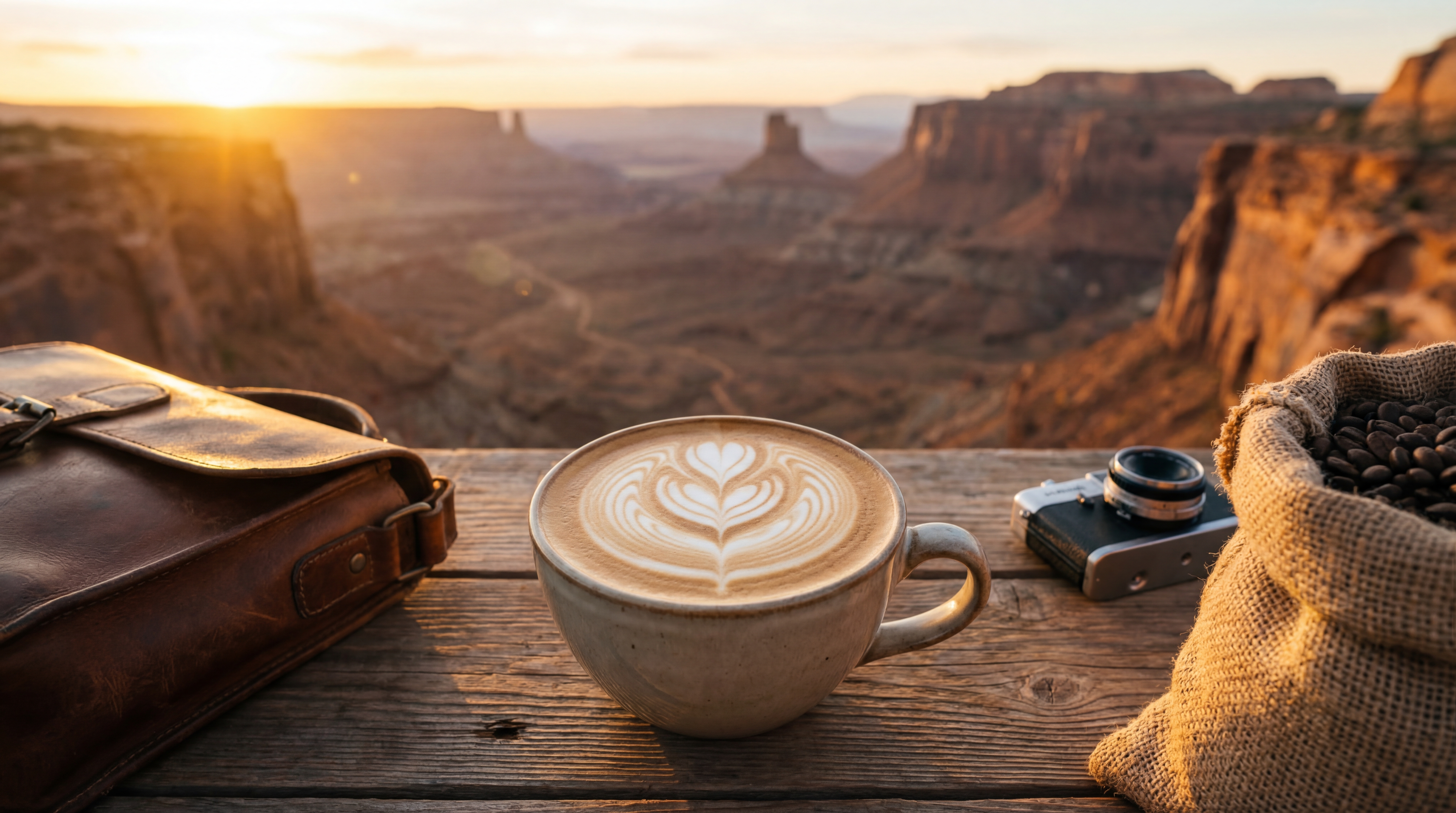 Pouring craft coffee